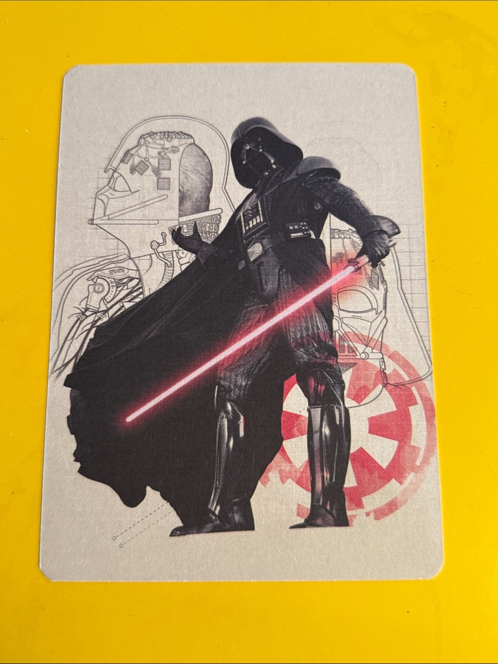 Disney Star Wars Darth Vader 5x7 Graphic post card